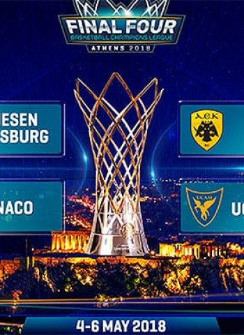 El UCAM Murcia se medirá al AEK Atenas en la F4 de la Champions League