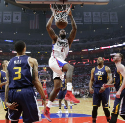 [1-1] Los Clippers empatan la serie ante unos Jazz huerfanos de Gobert (91-99)