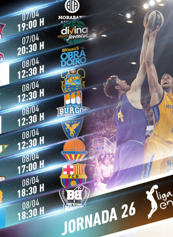 Previa Jornada 26 Liga Endesa