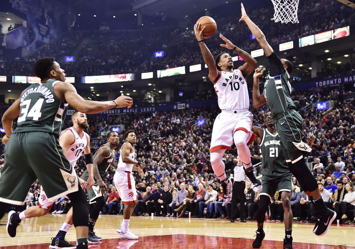 DeRozan y McCollum, protagonistas de la noche NBA