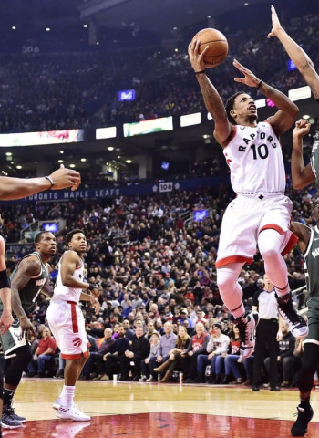 DeRozan y McCollum, protagonistas de la noche NBA