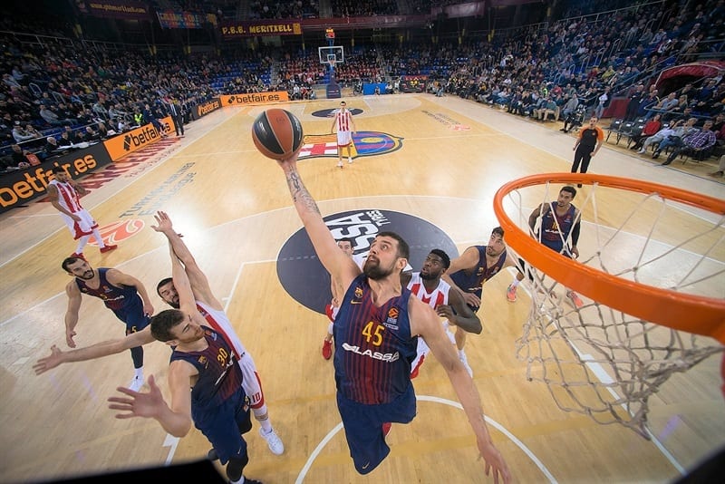 Victoria contundente y de orgullo del FC Barcelona ante el Estrella Roja (88-54)