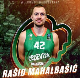 Cedevita Olimpija Ljubljana anuncia el fichaje de Rasid Mahalbasic