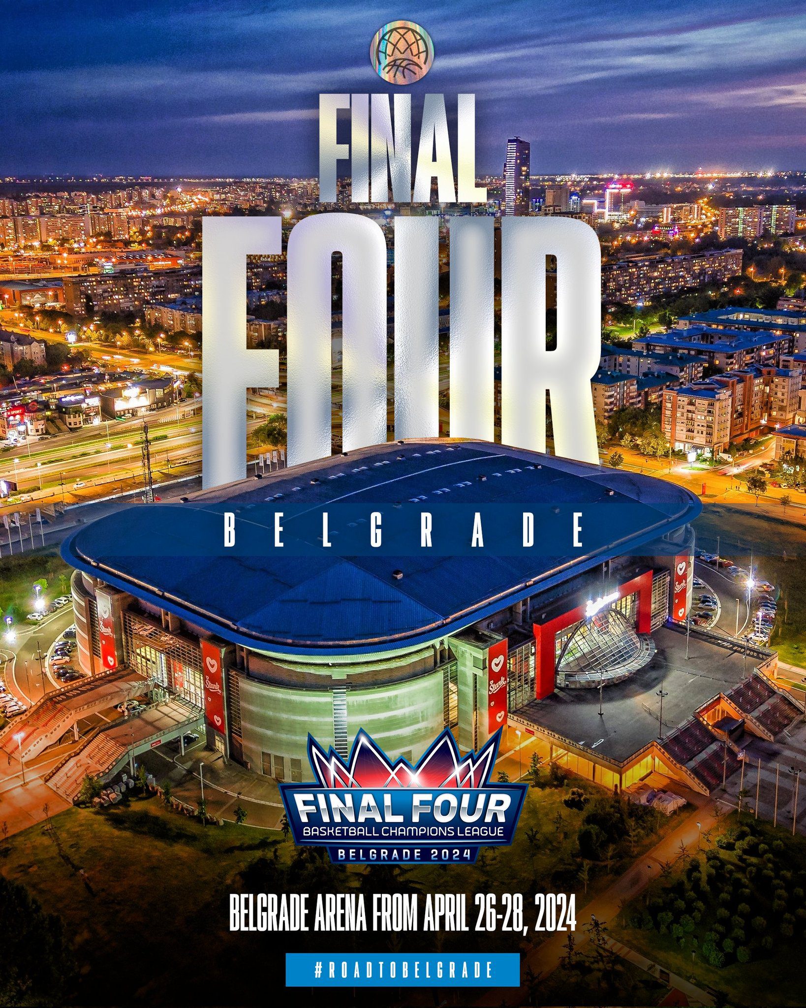 Belgrado acogerá la final four de la Basketball Champions League 2024