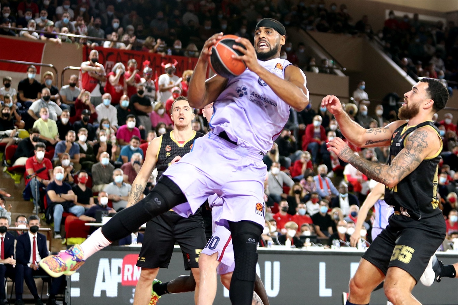 Mónaco-Barça: Los blaugranas se imponen a la prórroga (81-85)