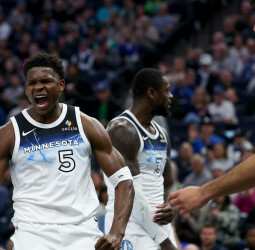 Edwards lidera un ciclón que arrasa a los Nuggets, 104-133
