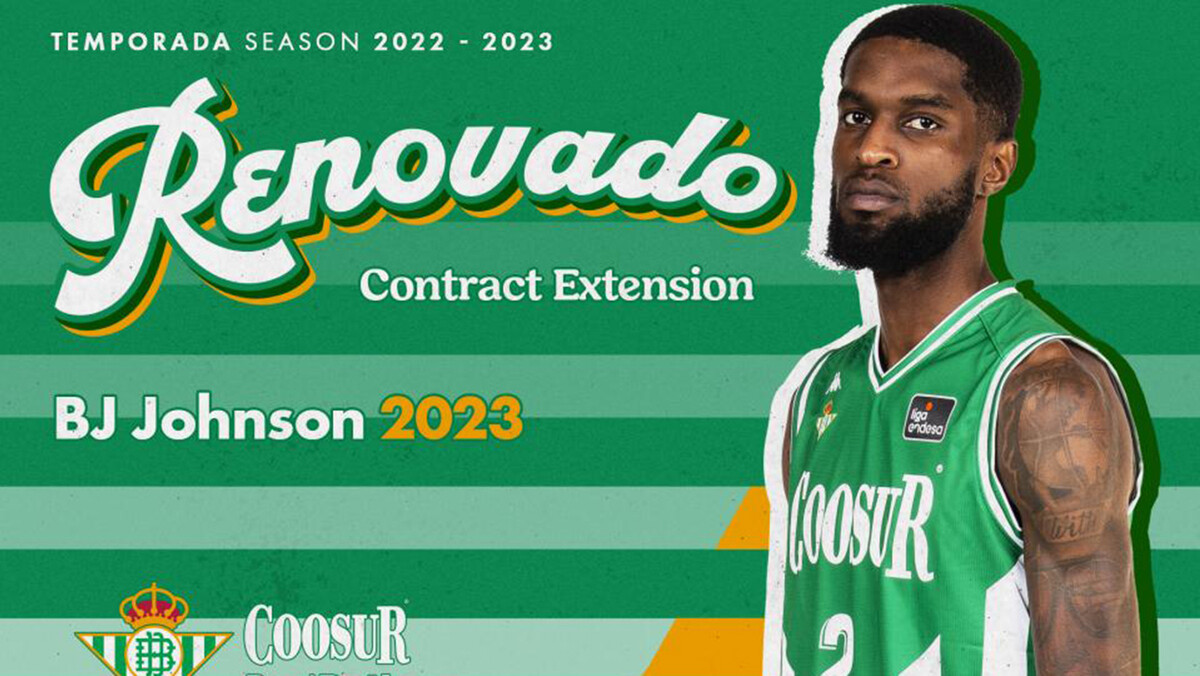 BJ Johnson, verdiblanco una temporada más