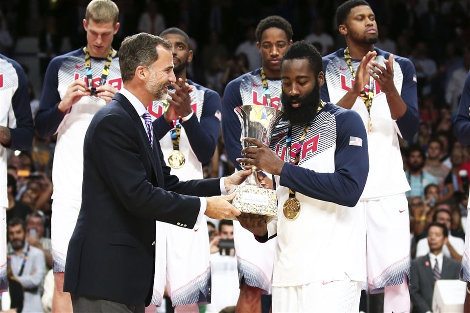 Harden, ansioso por volver con Estados Unidos al equipo de la Copa del Mundo en China