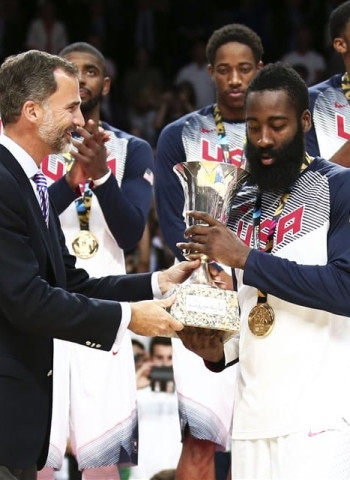 Harden, ansioso por volver con Estados Unidos al equipo de la Copa del Mundo en China