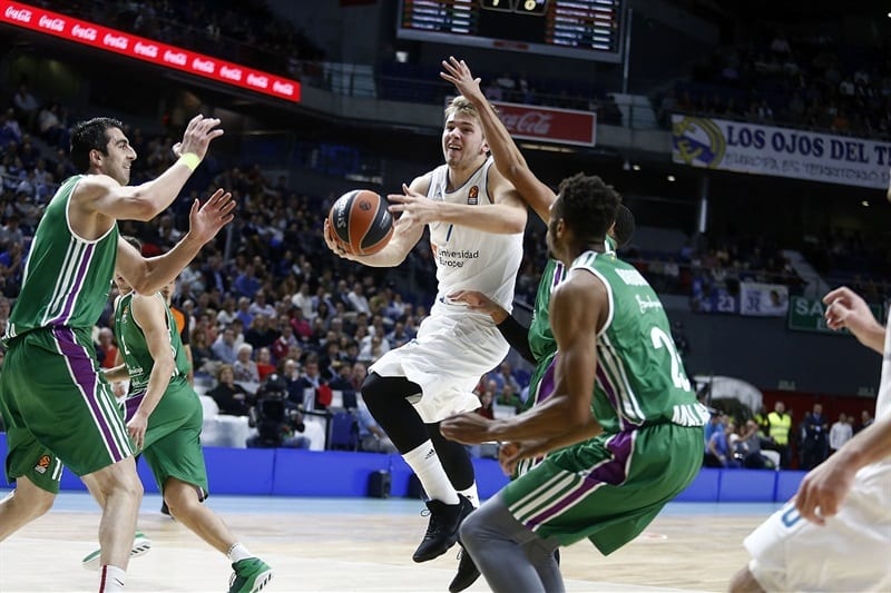 El Madrid se reencuentra con una gran victoria ante Unicaja (89-57)