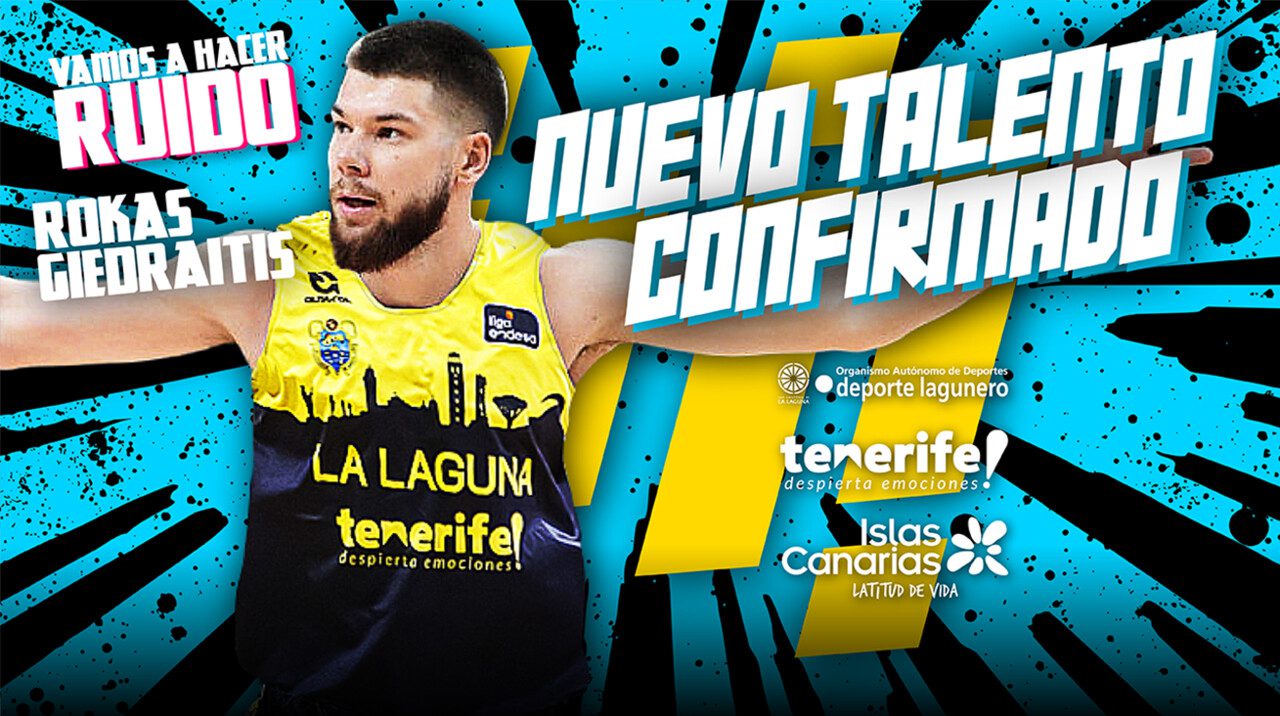 La Laguna Tenerife ficha a Rokas Giedraitis