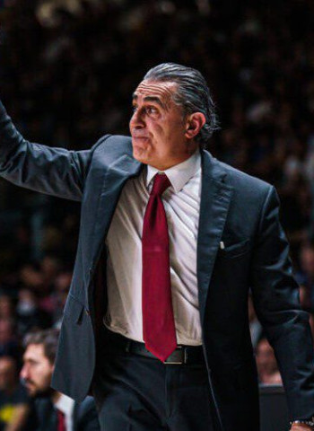 Sergio Scariolo, cerca de renovar con la Virtus Bolonia