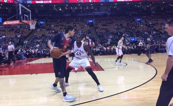 San Lorenzo hizo un dignísimo papel en Toronto y cayó ante los Raptors (122-105)
