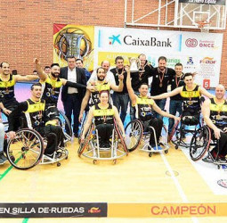 El ILUNION sufre para ganar su 16ª liga de baloncesto en silla de ruedas