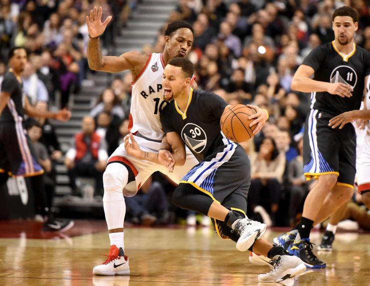 Stephen Curry y DeMar DeRozan, jugadores del mes de Enero en la NBA