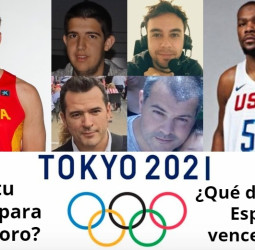 España, EEUU, baloncesto y Tokio, con Alfredo Pascual, David Pérez, Antonio Sánchez y Óscar Villares