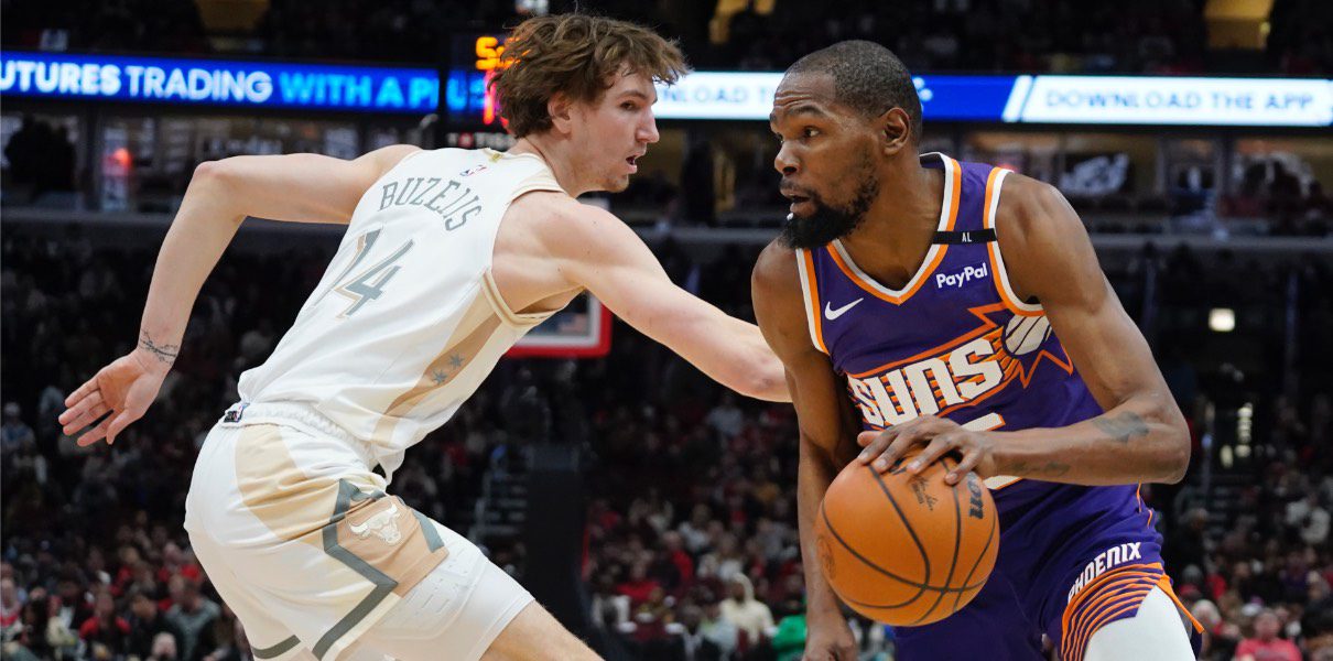 Suns supera a los Bulls con un gran rendimiento de su trío estelar, 121-117