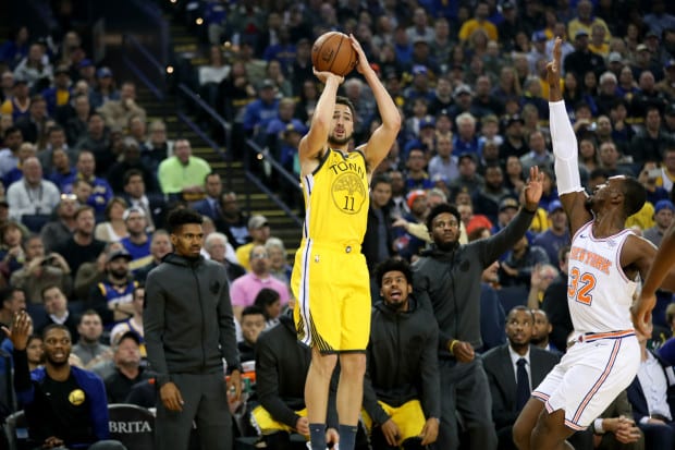 La vuelta de Klay Thompson apunta al día de navidad