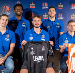 Presentación de Ingus Jakovics, Olle Lundqvist, Djordje Simeunovic, Alejandro Galán y Lotanna Nwogbo