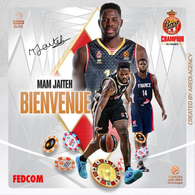 El AS Mónaco anuncia el fichaje de Mouhammadou Jaiteh