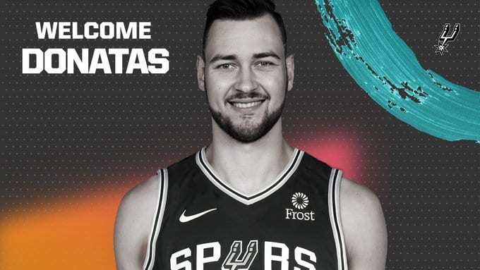 Los San Antonio Spurs anuncian el fichaje de Donatas Motiejunas