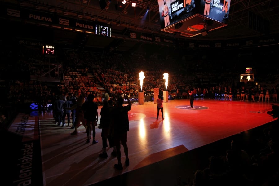 El “Foc is coming” a la Fonteta con el primer partido de las EuroCup Finals ante el ALBA Berlín