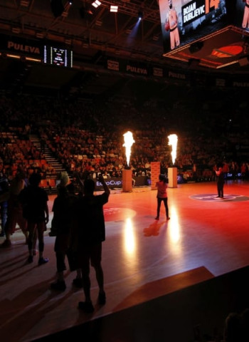 El “Foc is coming” a la Fonteta con el primer partido de las EuroCup Finals ante el ALBA Berlín