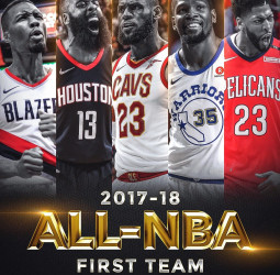 La NBA anuncia sus quintetos ideales de la temporada