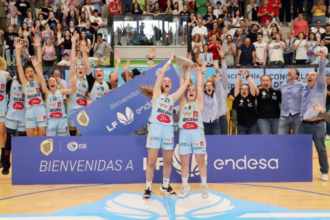 Celta Zorka Recalvi salda una deuda histórica con su ascenso a la LF Endesa