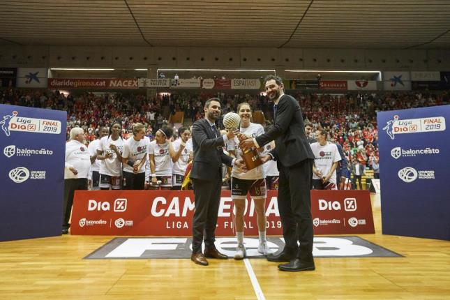 SparCitylift Girona, excelso campeón en Fontajau (73-65)