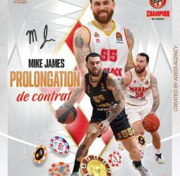Mike James jugará una temporada más en el AS Mónaco