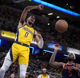 Indiana iguala la serie ante unos Knicks diezmados, 121-89 [2-2]