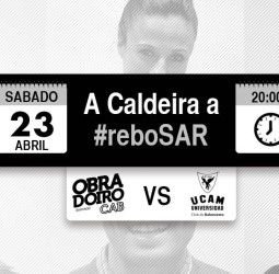 La afición obradoirista pone la Caldeira a #reboSAR para recibir al UCAM Murcia