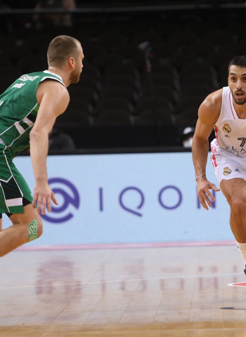 Tavares y Campazzo lideran la victoria del Real Madrid en Kaunas (90-93)