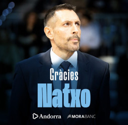 Natxo Lezkano deja de ser el entrenador del BC MoraBanc Andorra