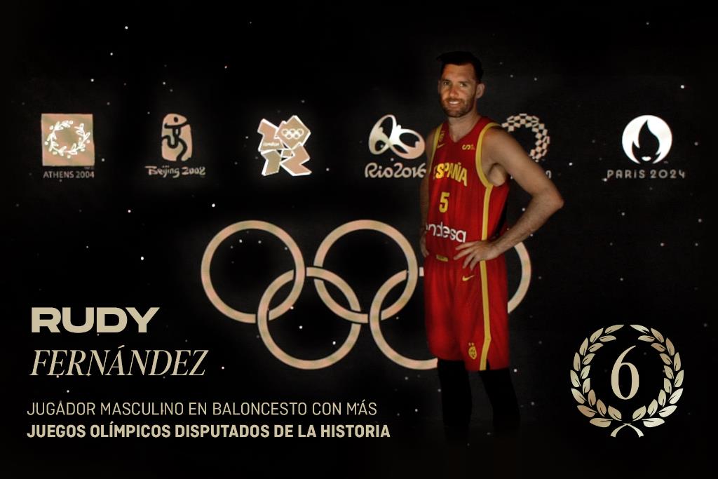 Rudy inscribe su nombre con letras de oro en la historia de los Juegos Olímpicos