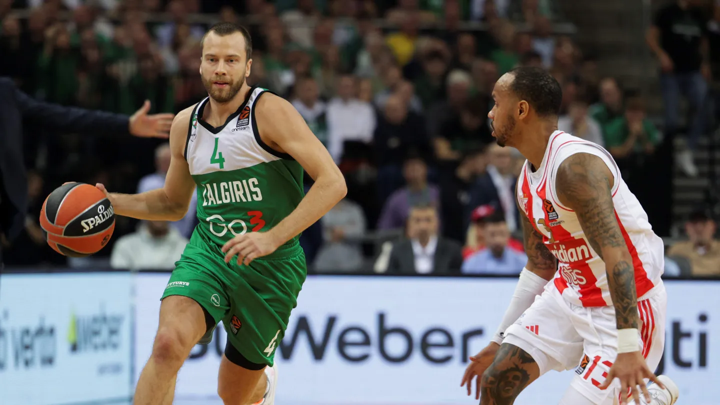 Zalgiris resiste contra el Estrella Roja, 79-74