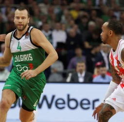 Zalgiris resiste contra el Estrella Roja, 79-74