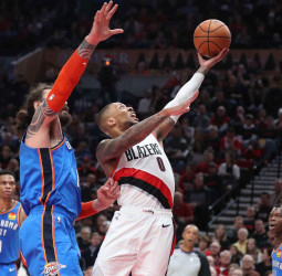 Lillard adelanta a sus Blazers ante los Thunder (99-104) [1-0]