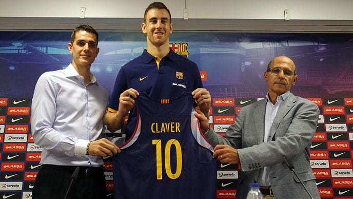 Víctor Claver: "Es un orgullo y una motivación llegar al Barça"