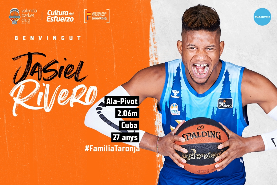 Jasiel Rivero se une por dos temporadas al Valencia Basket