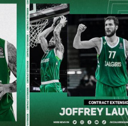 El Zalgiris Kaunas extiende el contrato de Joffrey Lauvergne