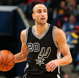 Manu Ginobili estará un mes de baja por una lesión en los testículos