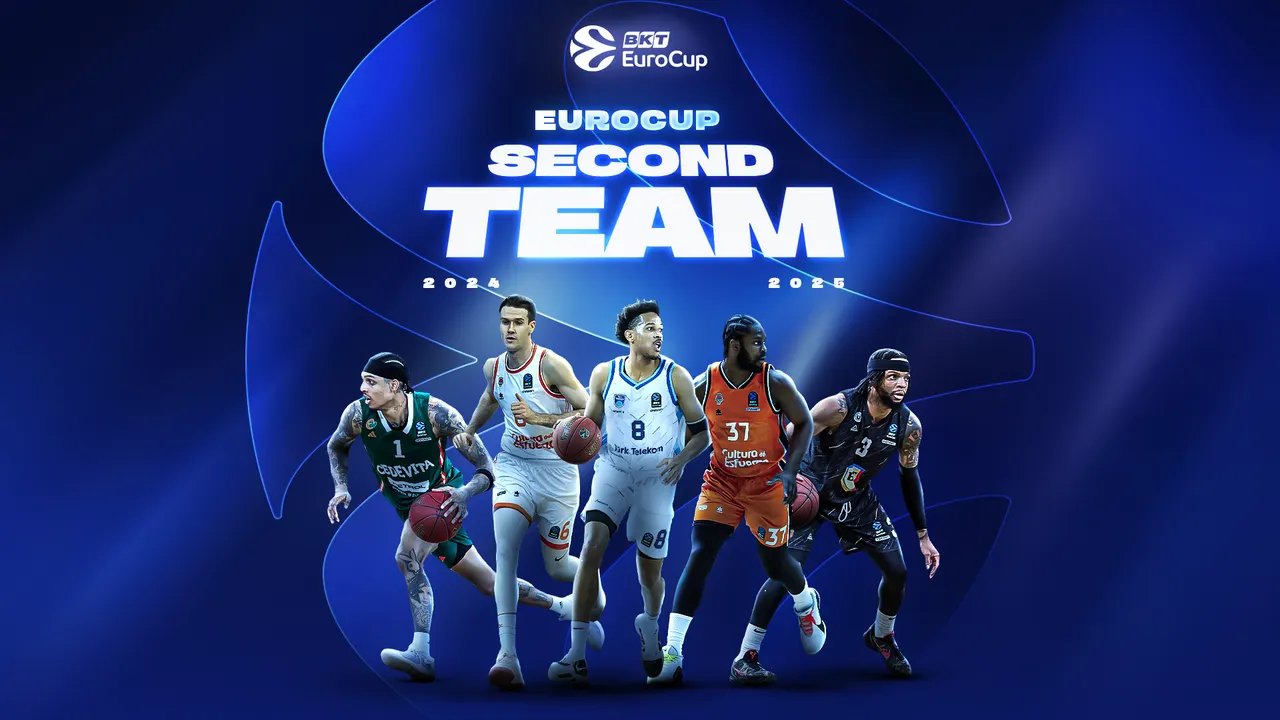 La EuroCup anuncia al segundo quinteto ideal de la competición