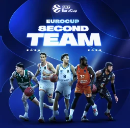 La EuroCup anuncia al segundo quinteto ideal de la competición