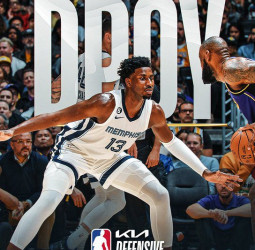 Jaren Jackson Jr., mejor defensor de la NBA 2023