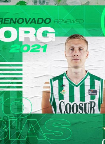 Tobias Borg renueva con el Coosur Real Betis hasta 2021