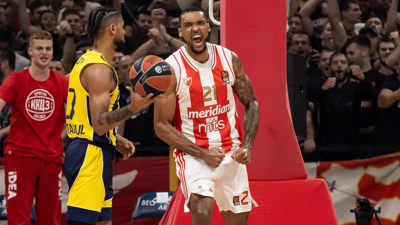 El Estrella Roja arrolla al Fenerbahce, 87-56