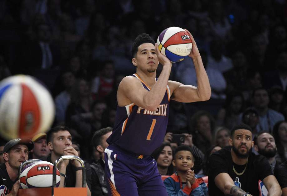 Devin Booker conquista el Concurso de Triples