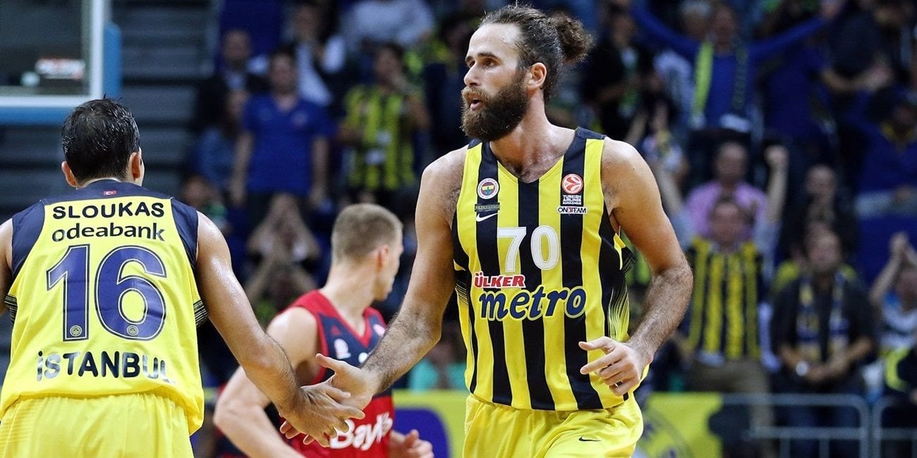 Sloukas, Kalinic y Datome renovarán con el Fenerbahce